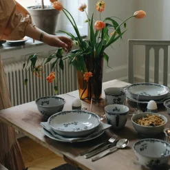 Ostindia Sort Dyp Tallerken