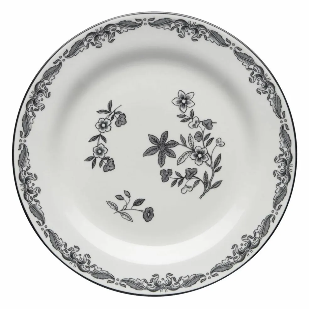 Ostindia Sort Tallerken 27 cm
