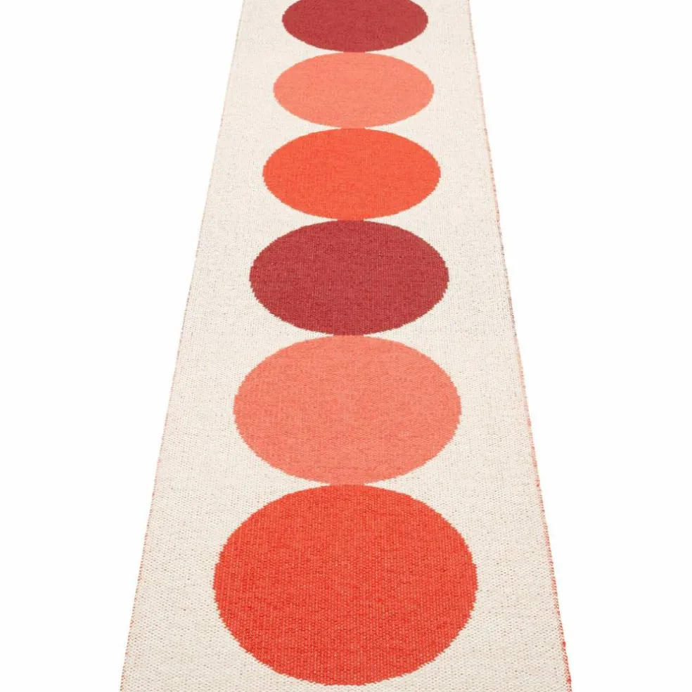 Otto plastmatte 70 x 280 cm, berry