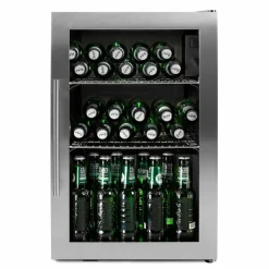 Outdoor Collection frittstående ølkjøleskap 63 liter, rustfritt stål