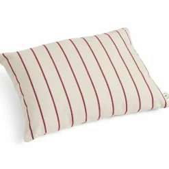 Outdoor Market pute 45 × 35 centimeter, beige/rød