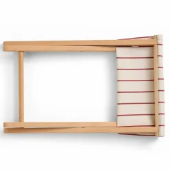 Outdoor Market sammenleggbar krakk, svart/beige