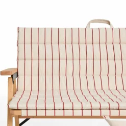 Outdoor Market sofapute, svart/beige