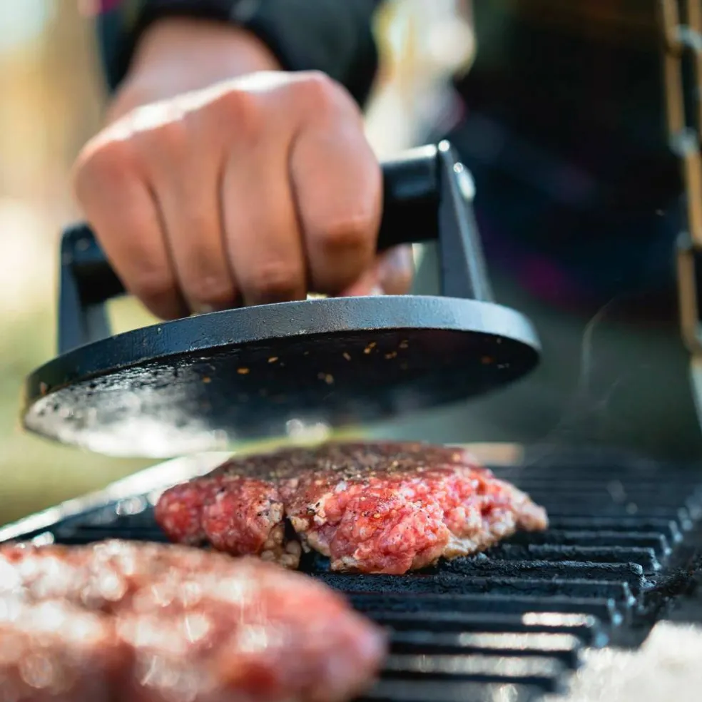 Outdoor Smash Burger sett