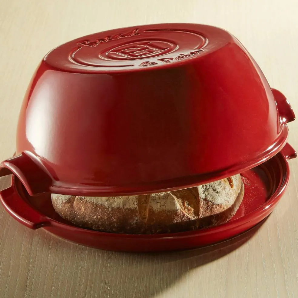 Oval brødform 5,2 liter, rød