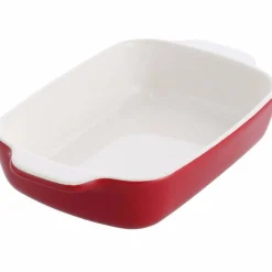 Ovnsform med lokk 26 x 15,5 x 6,5 cm, creme
