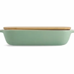 Ovnsform med lokk 31x18,5x6 cm, pistage