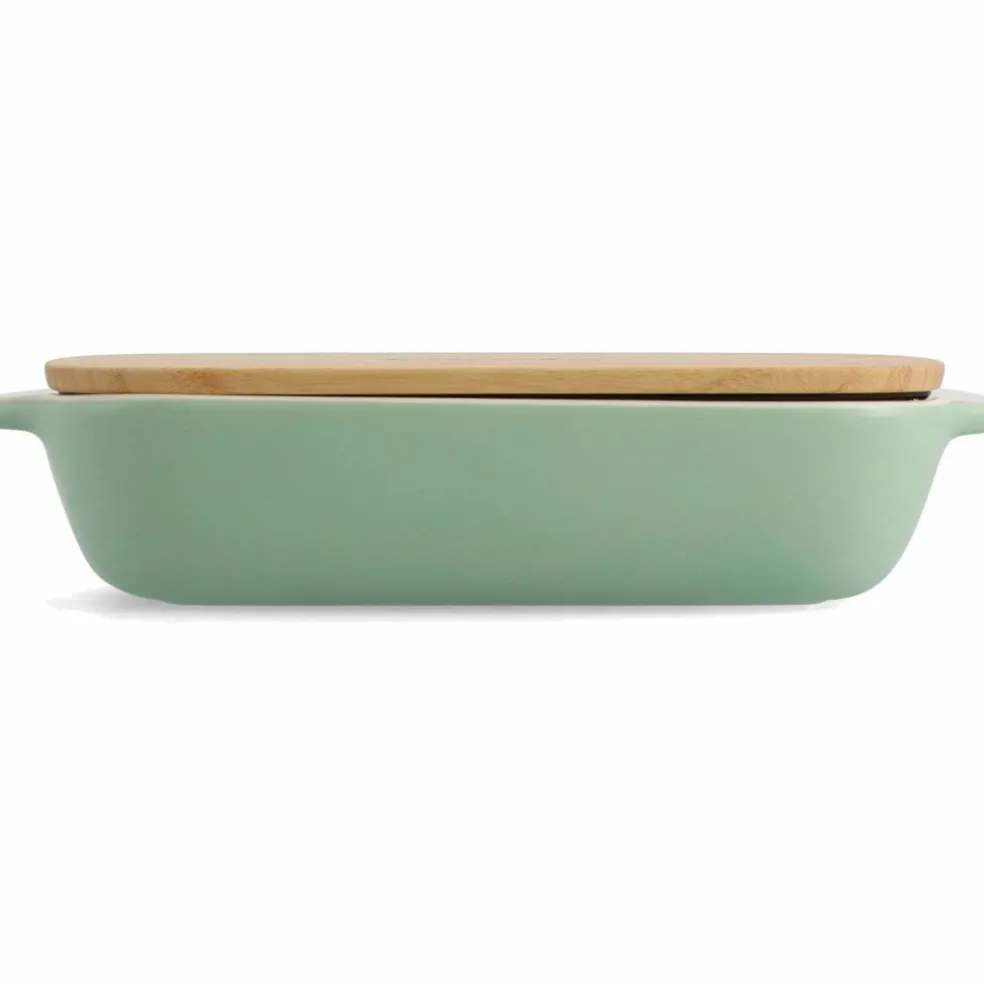 Ovnsform med lokk 31x18,5x6 cm, pistage