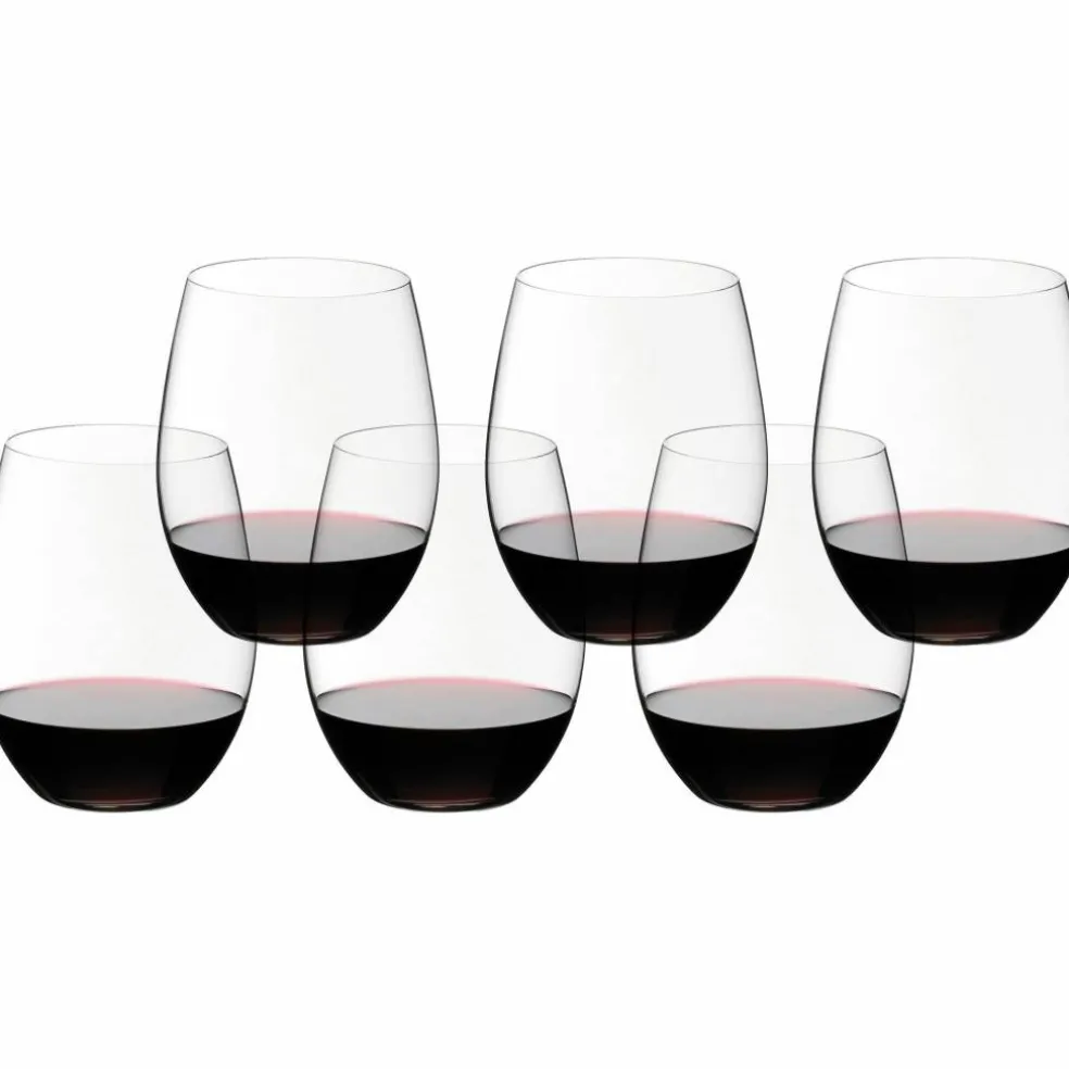 O Wine Tumbler Cabernet/Merlot vinglass 6-pakning 20-årsjubileum