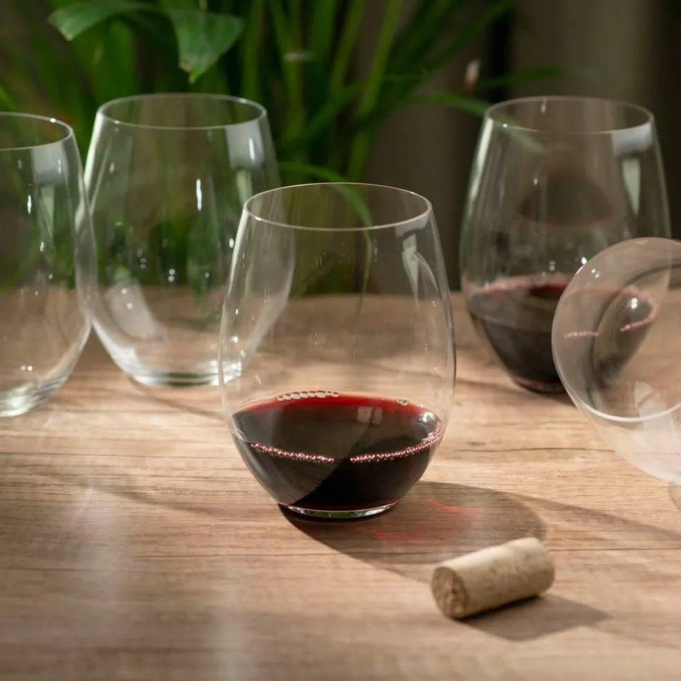 O Wine Tumbler Cabernet/Merlot vinglass 6-pakning 20-årsjubileum