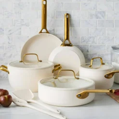 Padova Reserve Pro gryte- og pannesett, cream