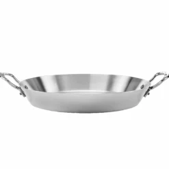 Paellapanne 30 cm, rustfritt stål