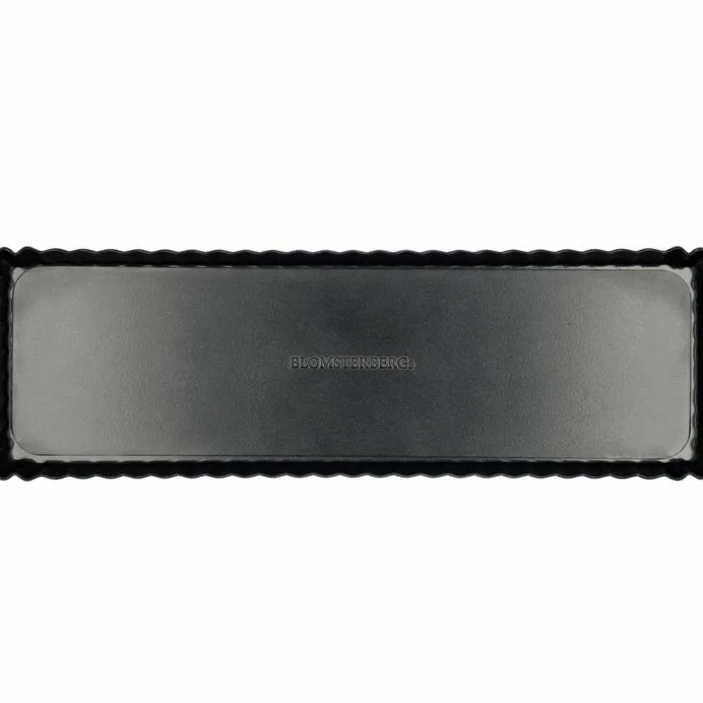 Paiform rektangulær 35×11 cm, mørkegrå