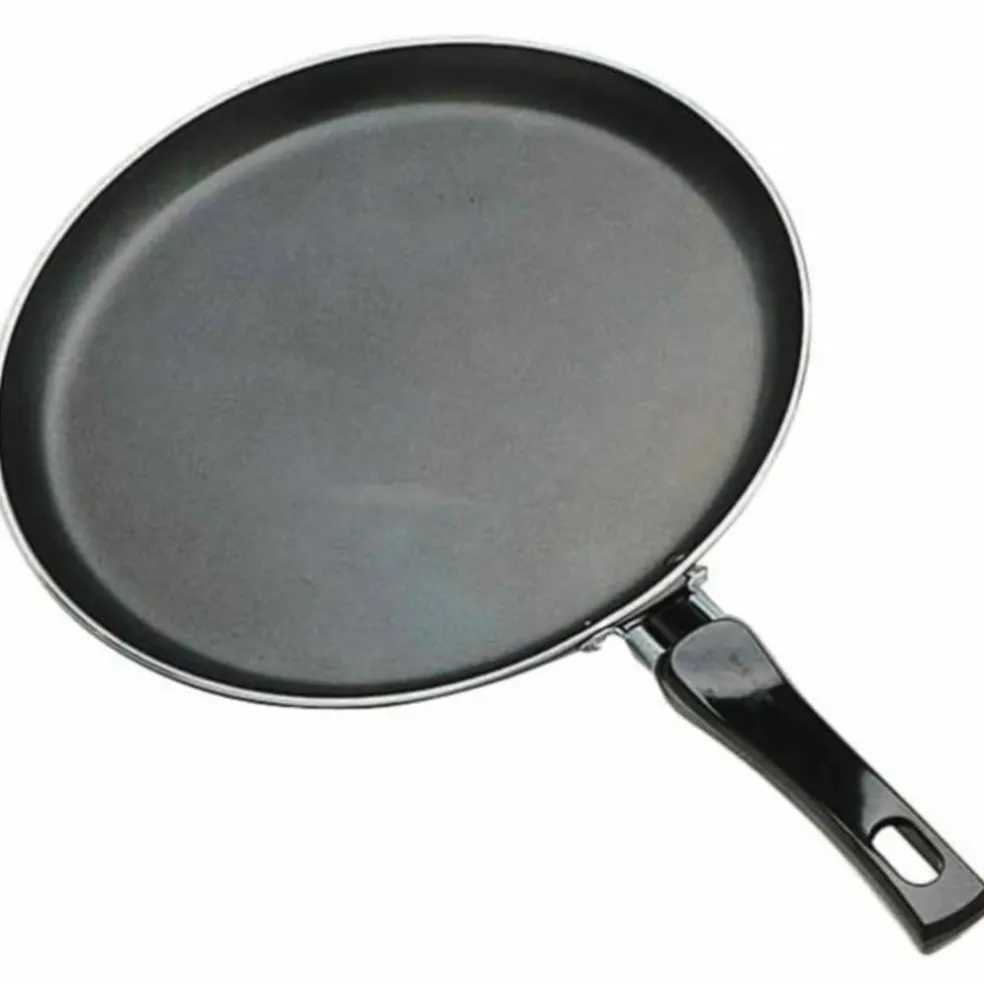 Pannekakepanne 24 cm, svart