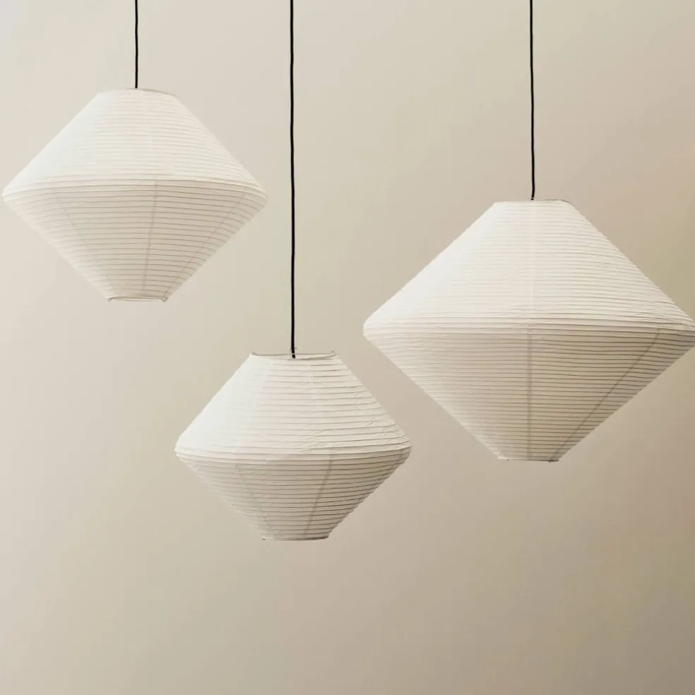 Paper Diamond lampeskjerm 50 cm, classic white