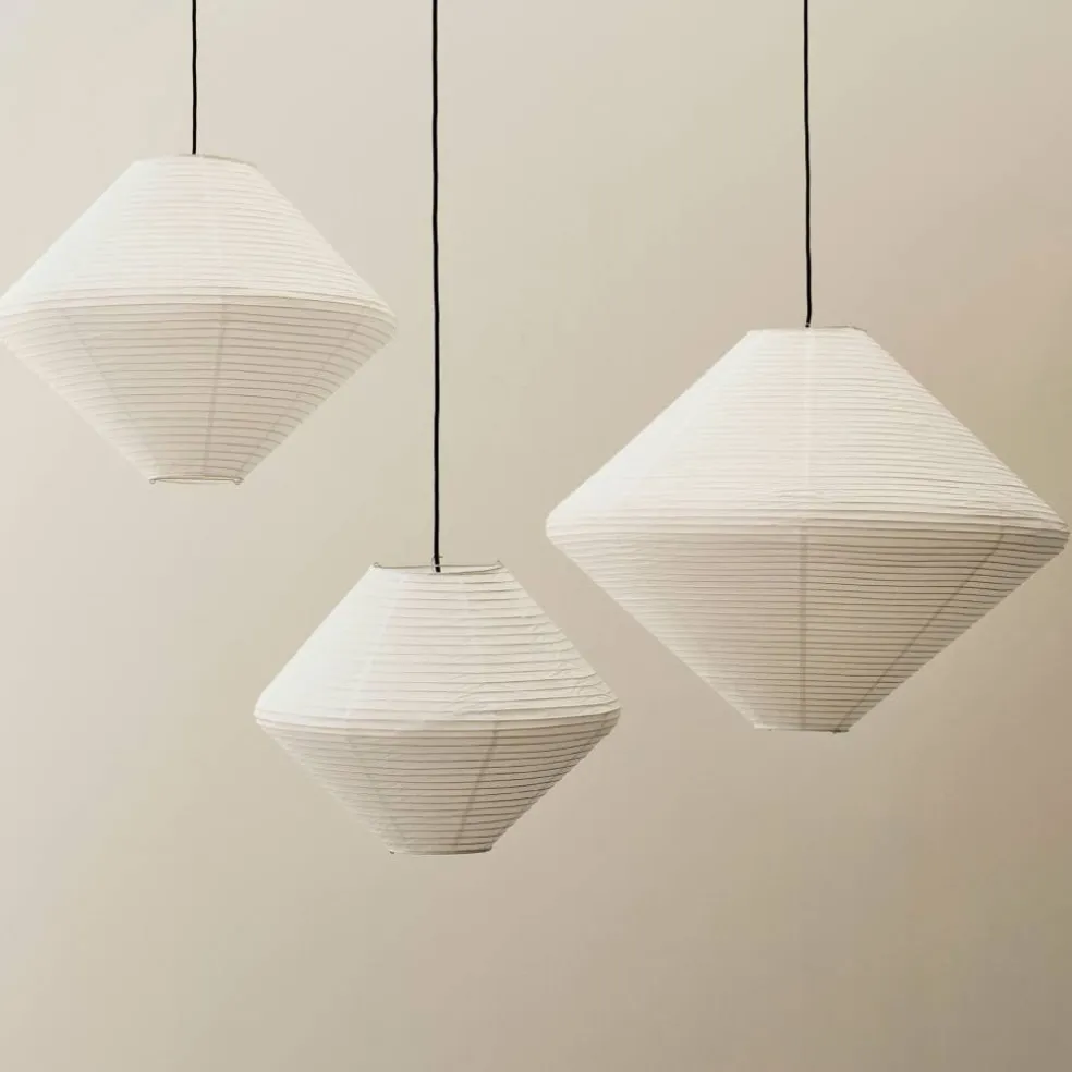 Paper Diamond lampeskjerm 50 cm, classic white