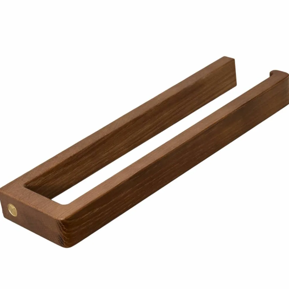 Papirholder, morkbeiset ask