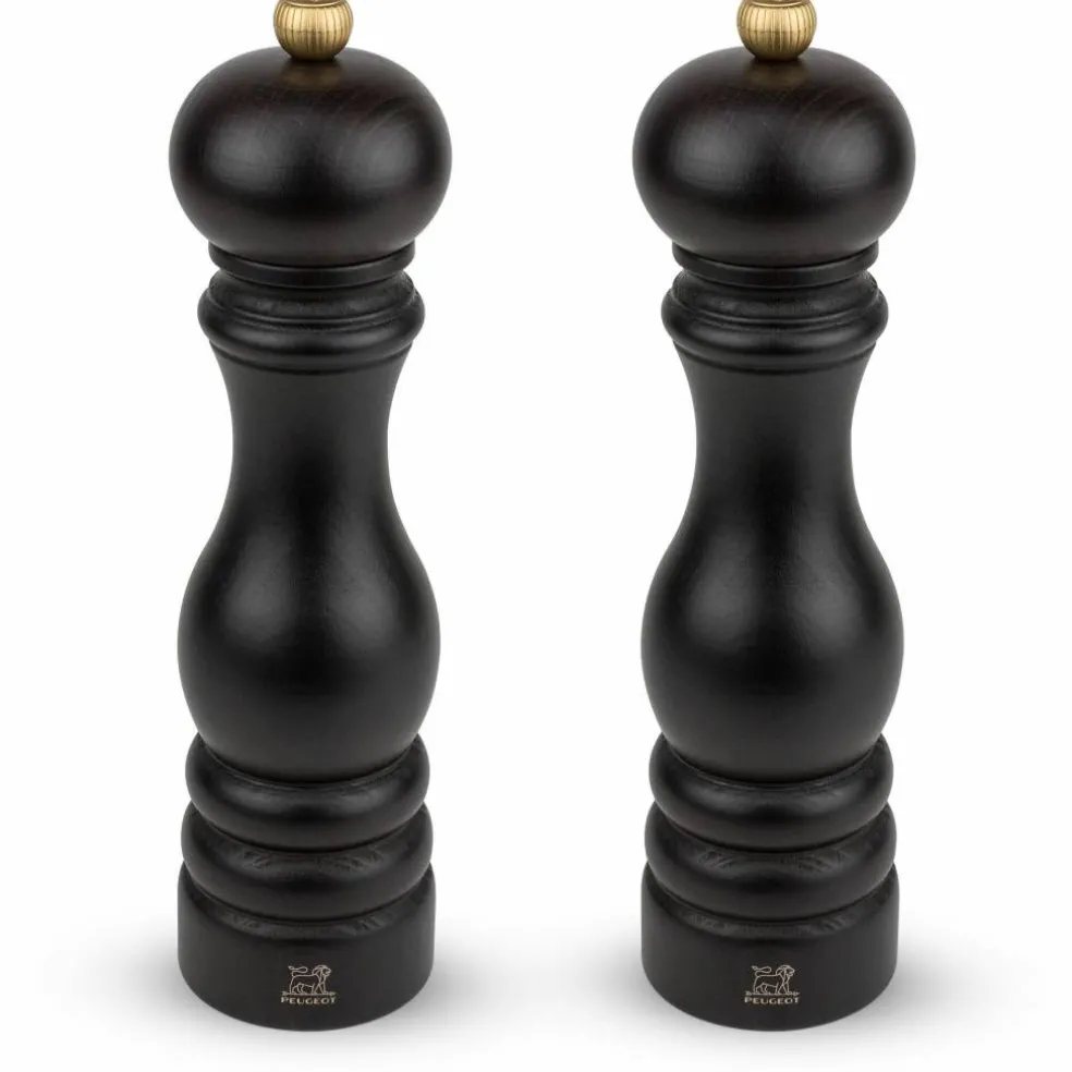 Paris DUO salt- og pepperkvern 22 cm, chocolate