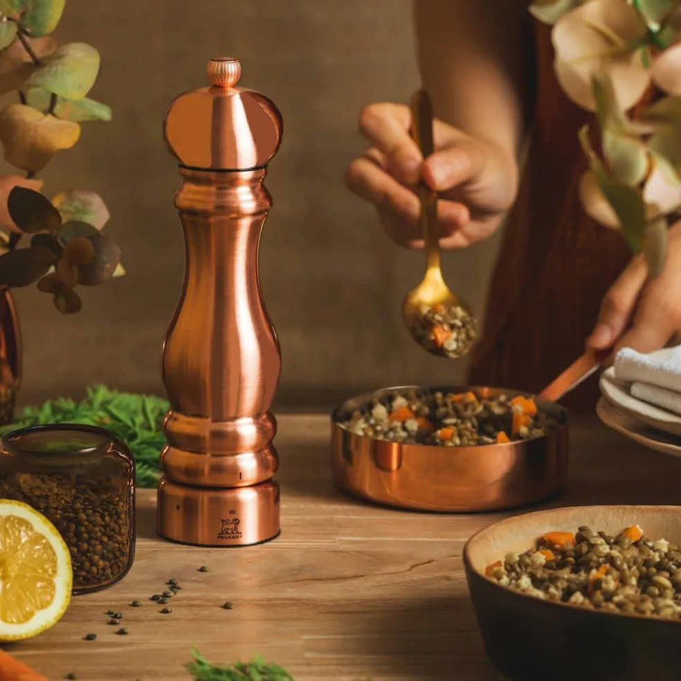 Paris Pepperkvern Chef, Kobber Electroplating