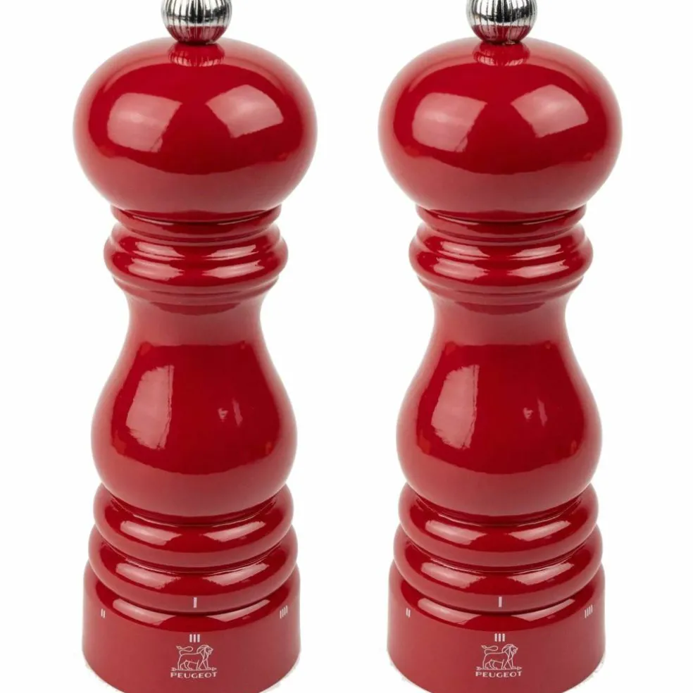 Paris U'Select salt- og pepperkvern, poppy red