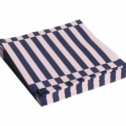 Pattern Lunch serviett, grey/blue