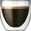PAVINA Dobbeltvegget espressoglass, 0,08 l - 2 stk.