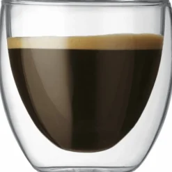 PAVINA Dobbeltvegget espressoglass, 0,08 l - 2 stk.