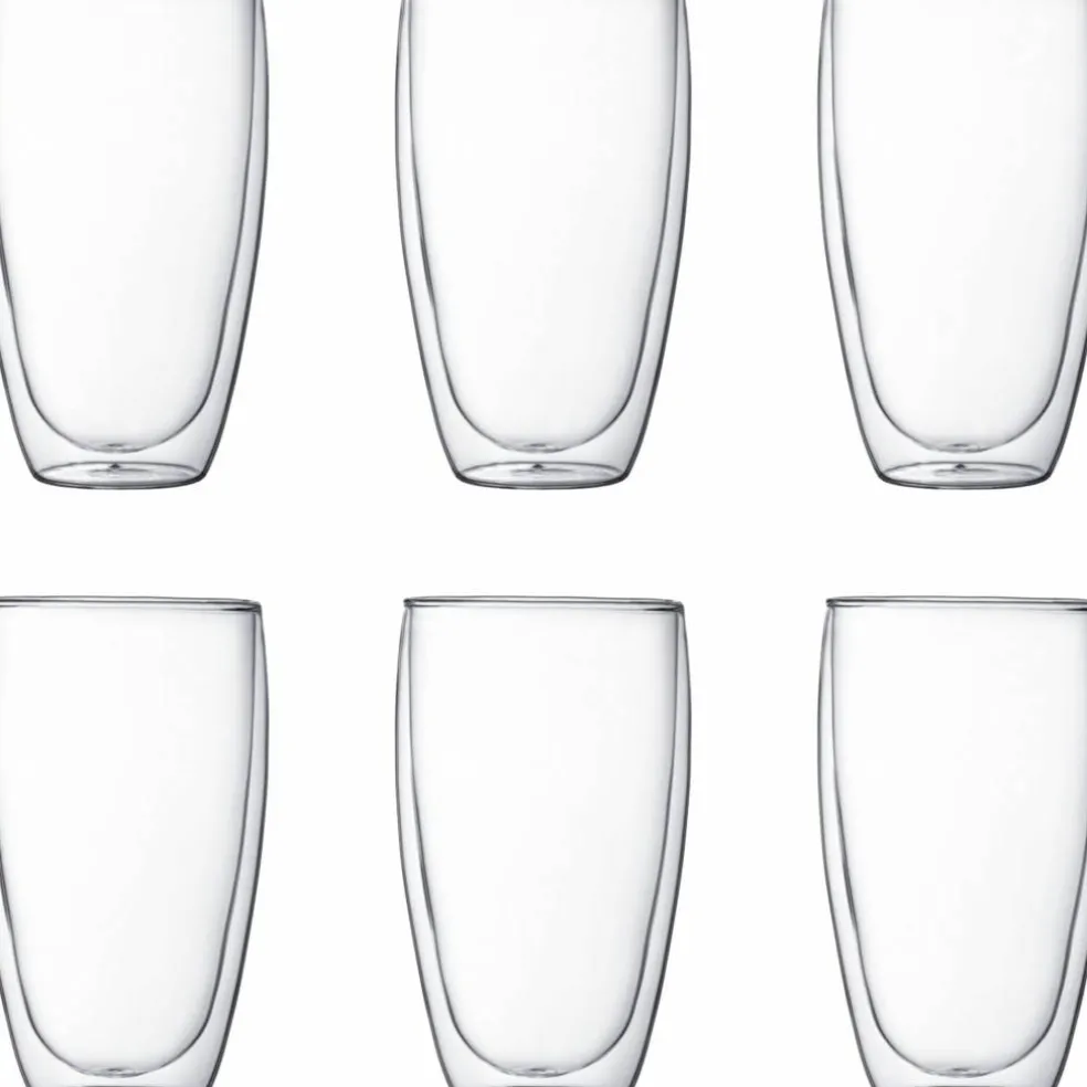Pavina dobbeltvegget Glass 45 cl 6 stk.