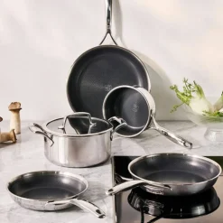 Peak traktørpanne 26 cm med glasslokk