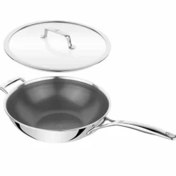 Peak wok 30 cm med lokk