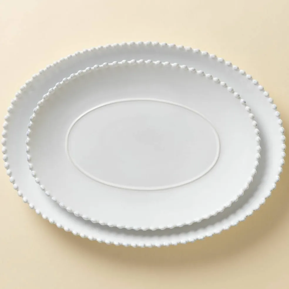 Pearl ovalt fat 34 cm