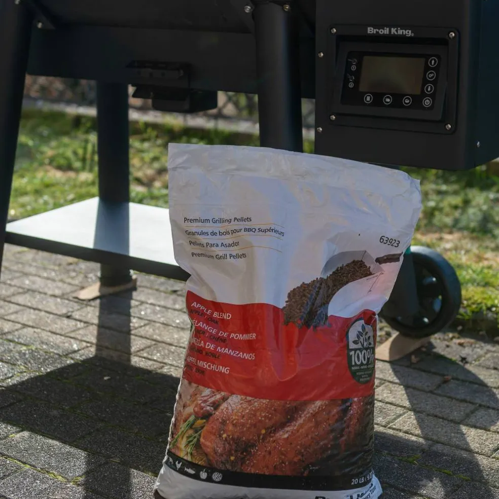 Pellets eple og eik, 9 kg