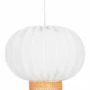 Pendel Yokohama, 30 cm, hvit/natur