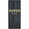 Pentagon spisepinner, 5 par