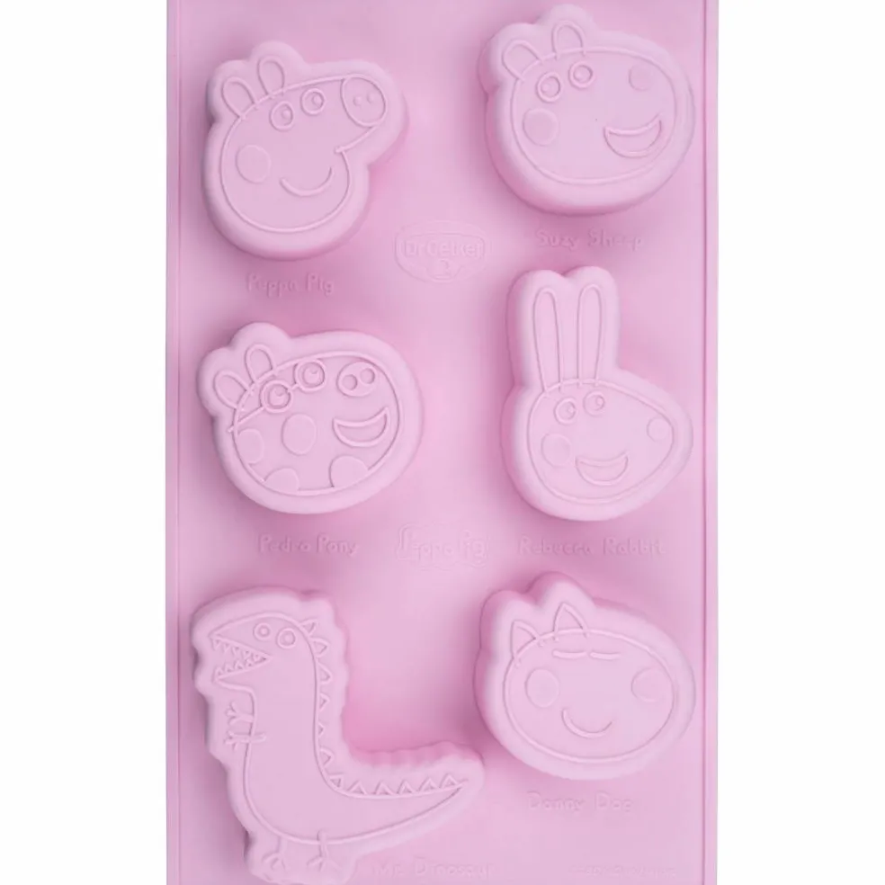 Peppa Gris kakeform mini 18x29 cm, rosa