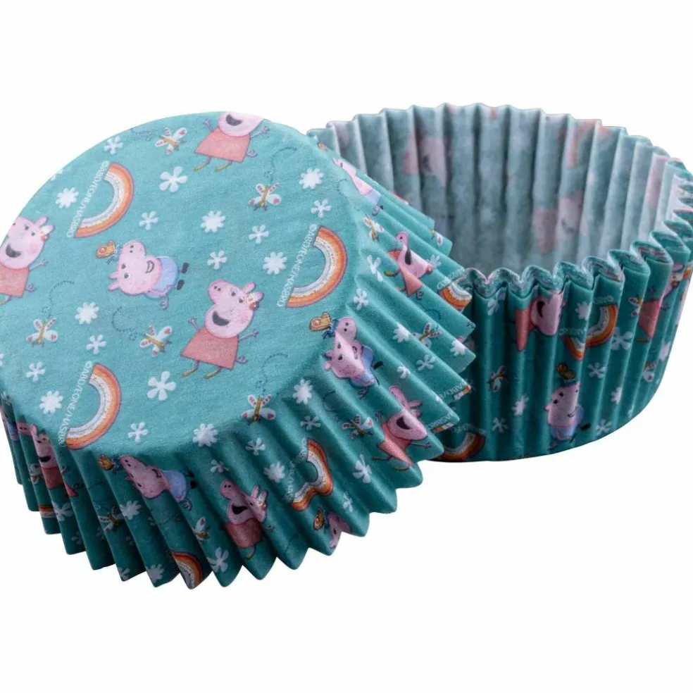 Peppa Gris muffinsform 50 stk