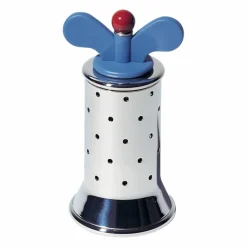 Pepperkvern, stål/blå