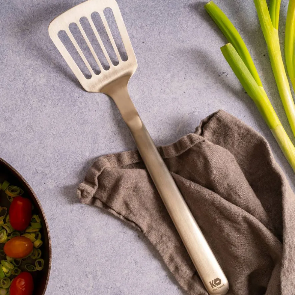 Perforert stekespade 35 cm, rustfritt stål