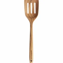 Perforert stekespade 34 cm, teak