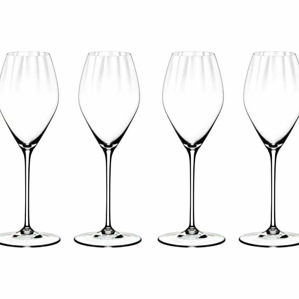 Performance champagneglass 4-pakning