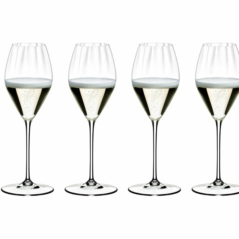 Performance champagneglass 4-pakning