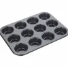 Performance muffinsbrett for 12 muffins