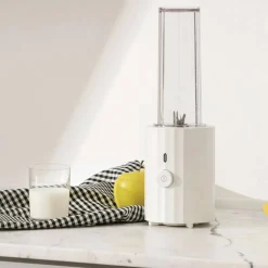 Personal Blender elektrisk hakker, hvit
