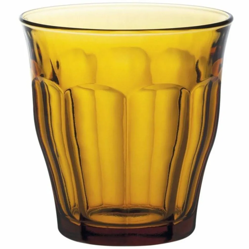 Picardie glass 25 cl marineblå, 6 stk.