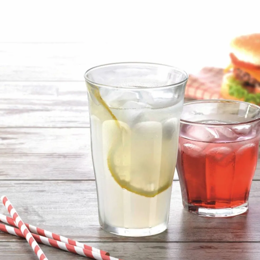 Picardie glass 25 cl rav, 6 stk.