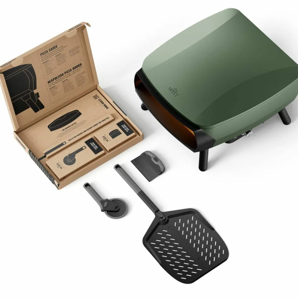 Piccolo Rotante 13" pizzaovn inkl. toolbox, svart