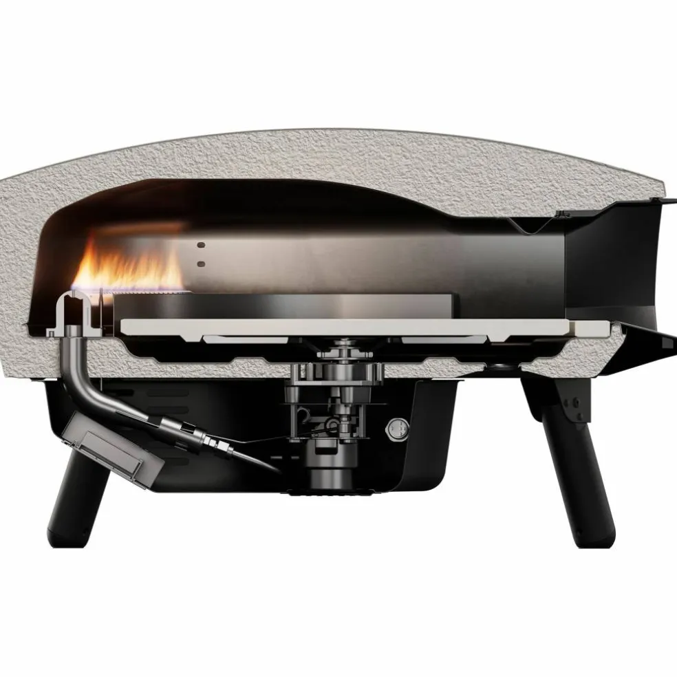 Piccolo Rotante pizzaovn 16", svart