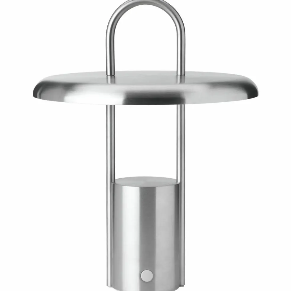 Pier bærbar LED-lampe 25 cm, stål