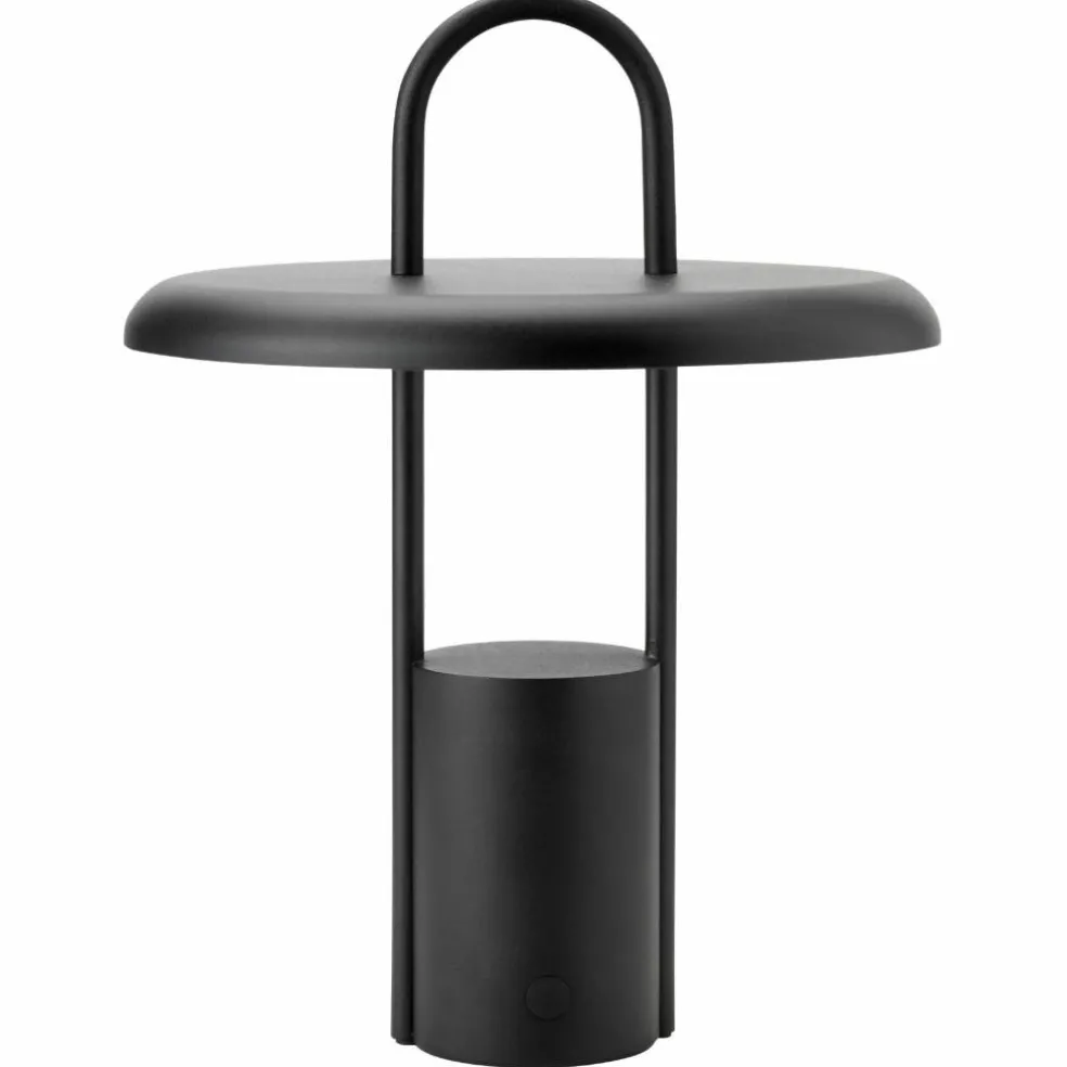 Pier bærbar LED-lampe 33,5 cm, svart