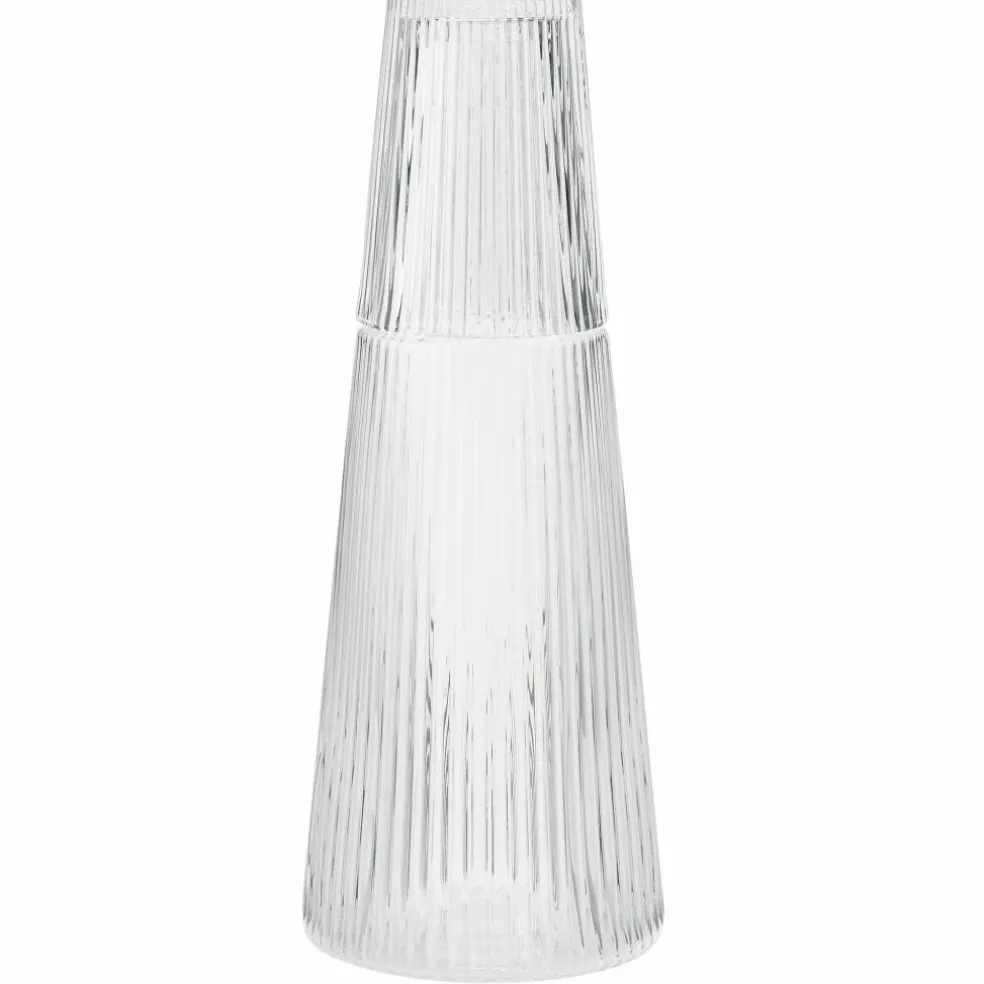 Pilastro karaffel med glass, 1 liter, clear